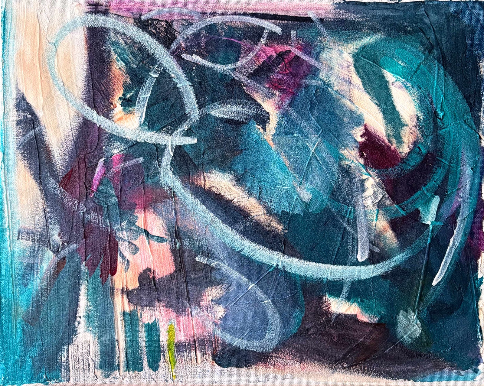 "Channeling Number 1" Original Painting