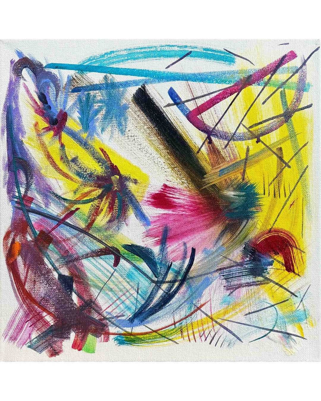 "Clairaudient Number 1" Original Painting