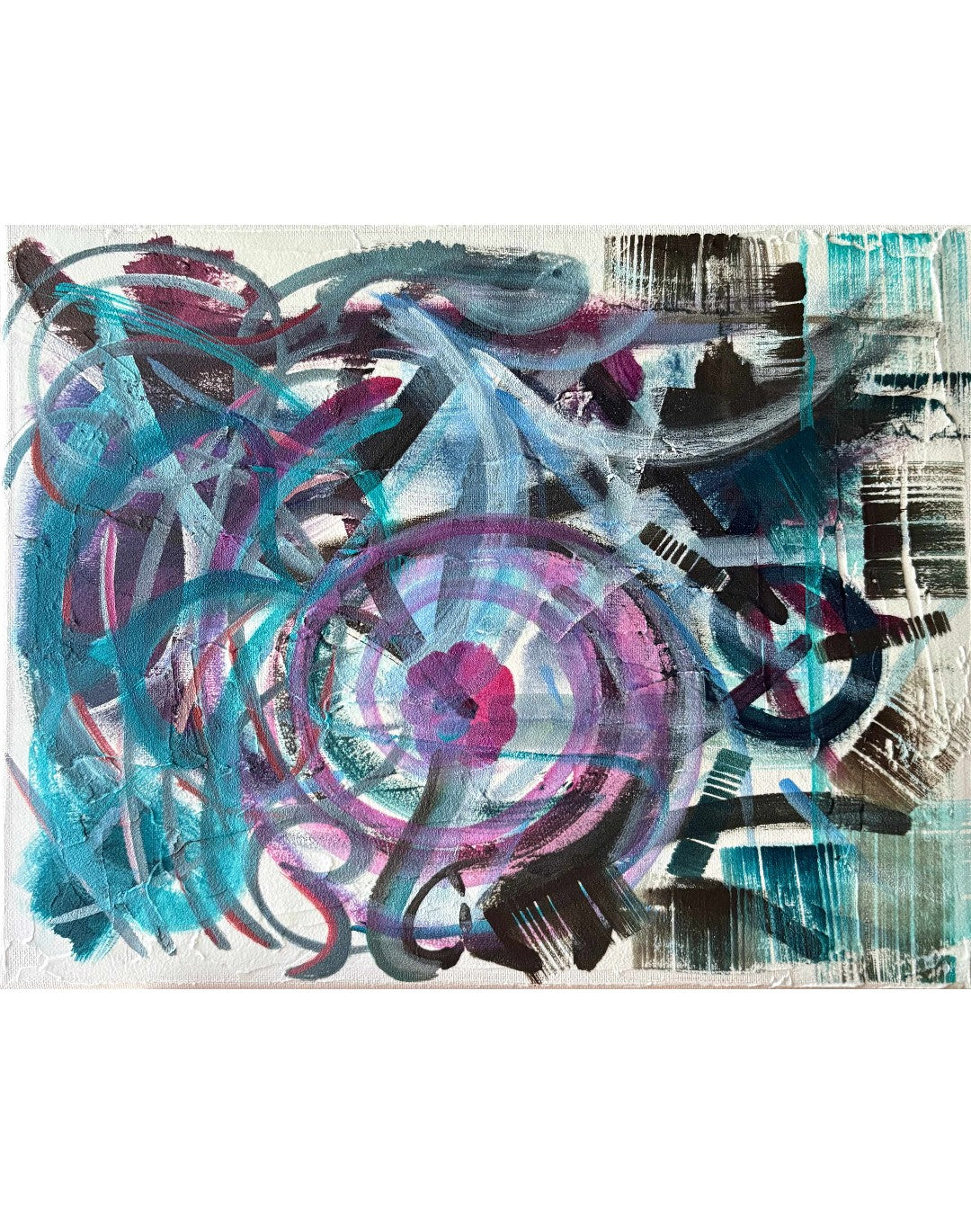 "Channeling Number 2" Original Painting