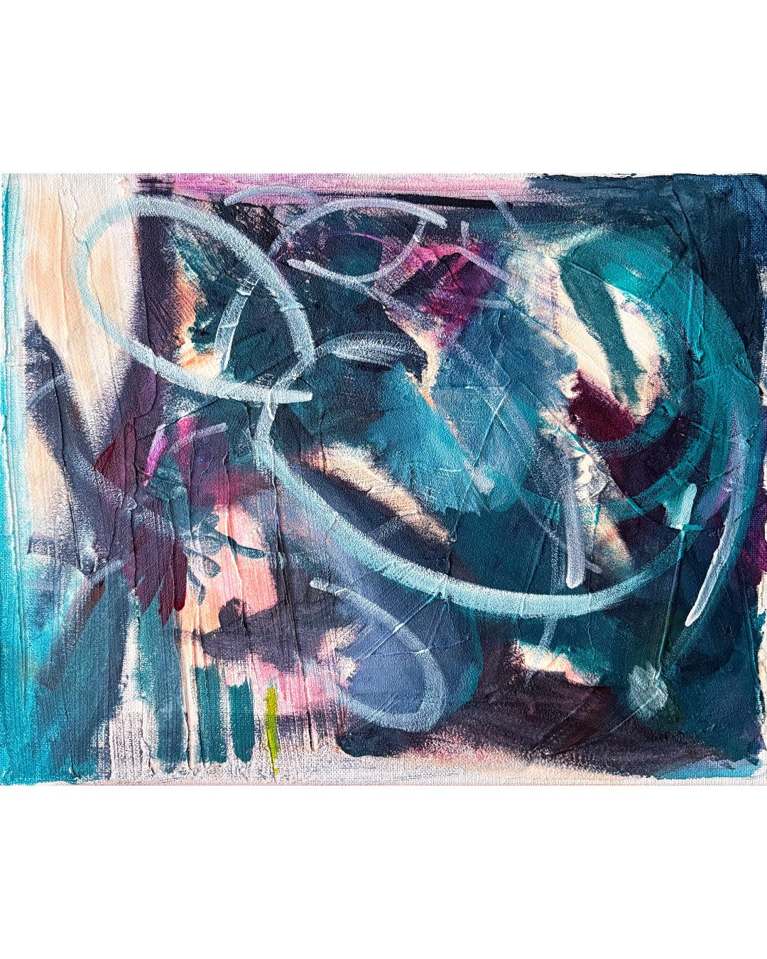 "Channeling Number 1" Original Painting