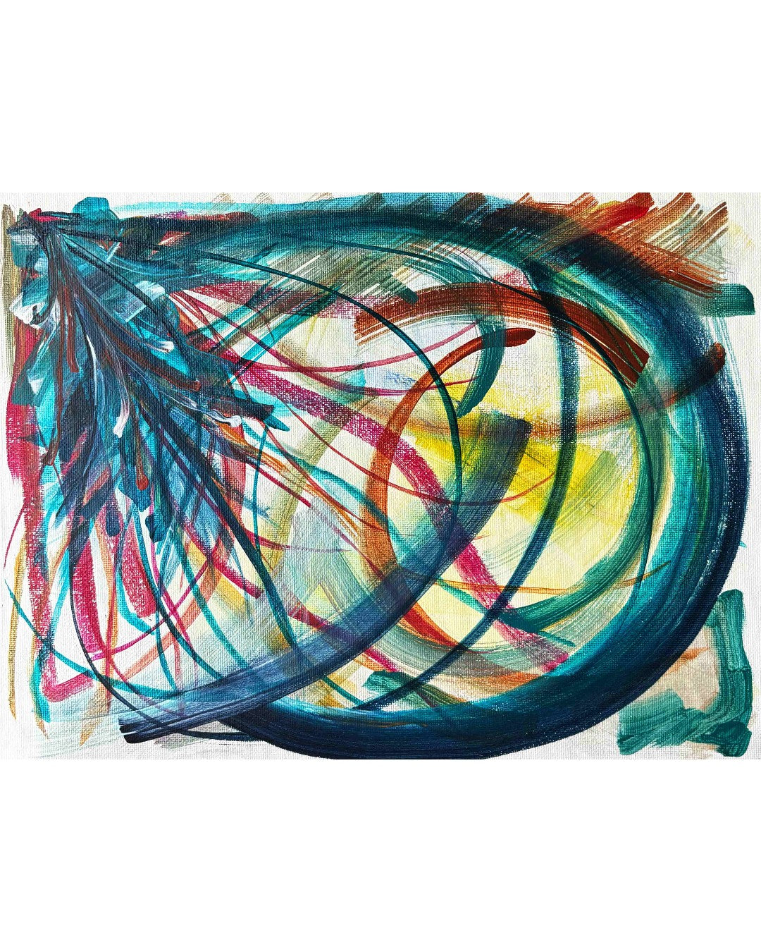 "Clairaudient Number 3" Original Painting