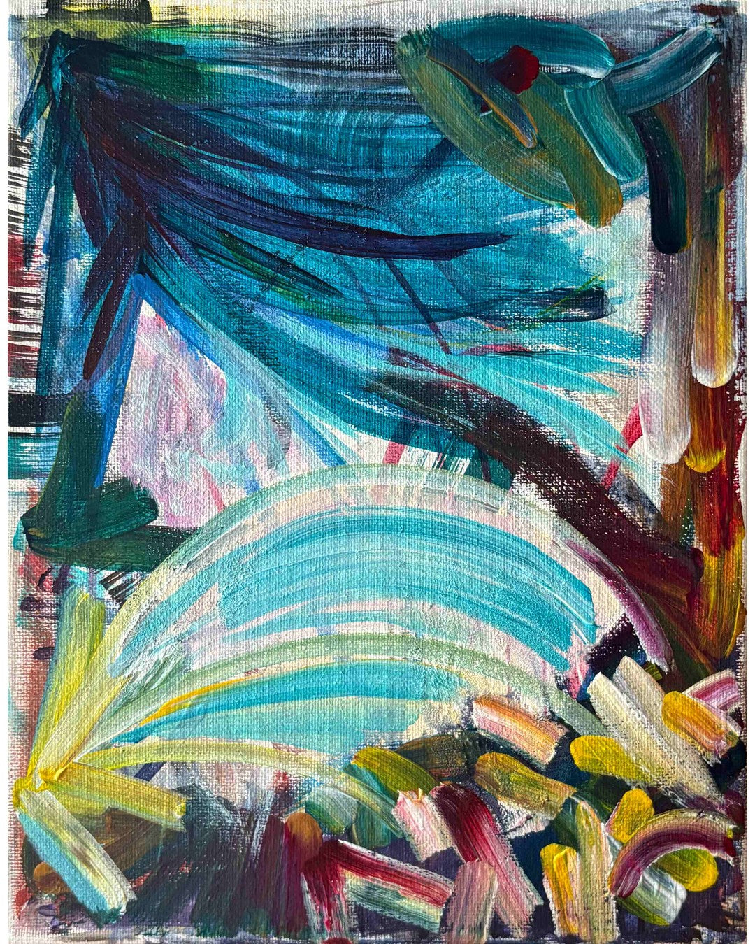 "Clairaudient Number 4" Original Painting