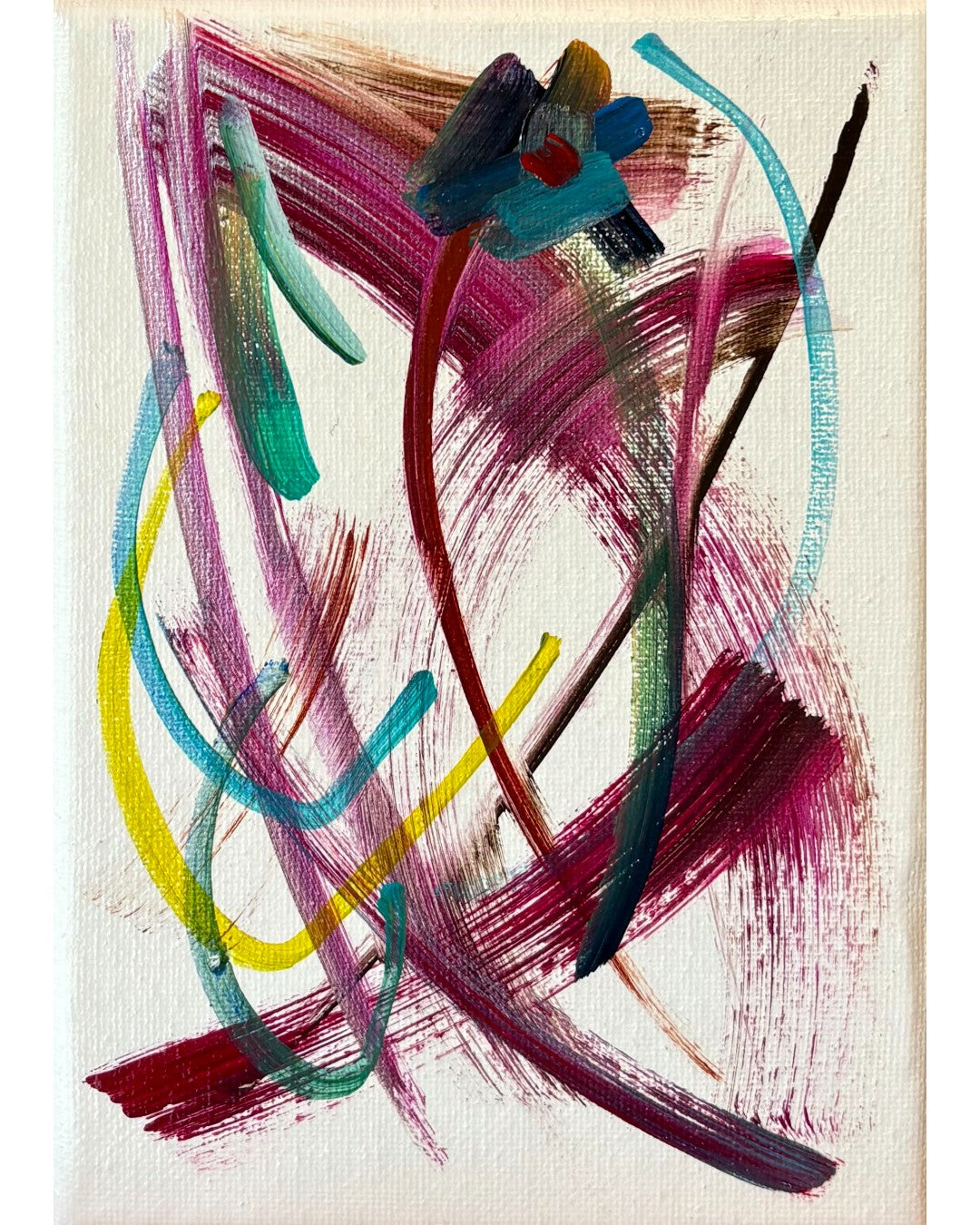 "Lemuria Number 14" Original Painting - part of set