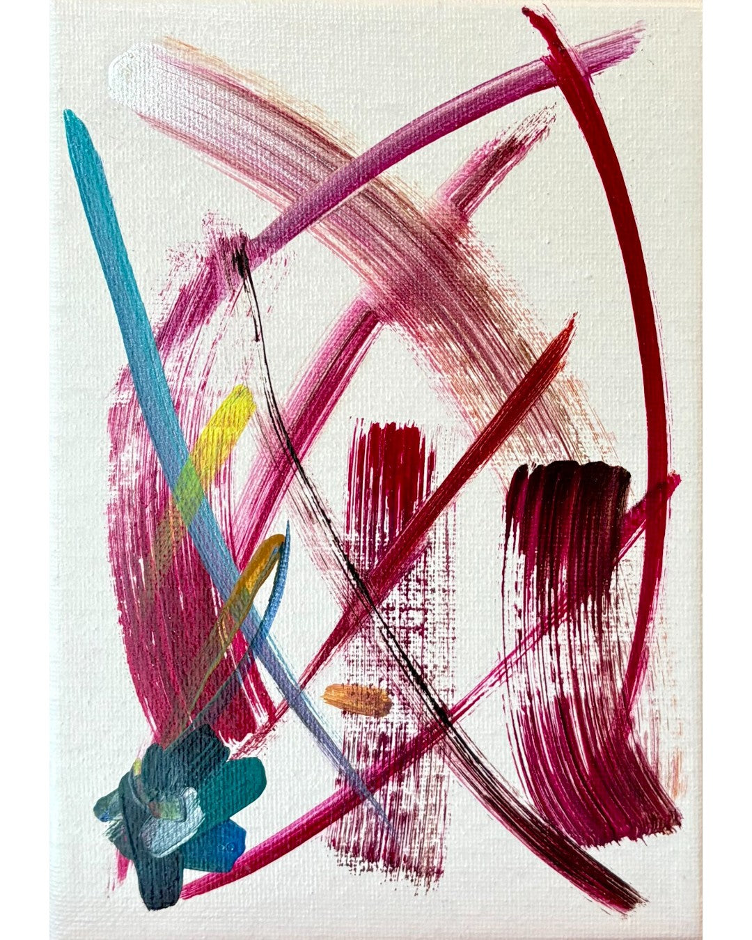 "Lemuria Number 15" Original Painting - part of set