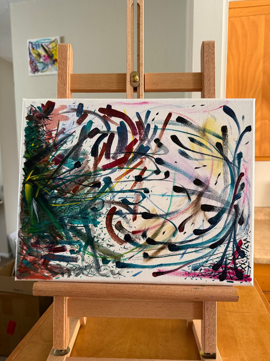 "Lemuria Number 9" Original Painting